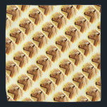 Sunny Blonde Brown Horse Animal Bandana<br><div class="desc">Here is a great bandana featuring a repeating pattern of a beautiful golden brown horse backlit by the yellow sun.</div>