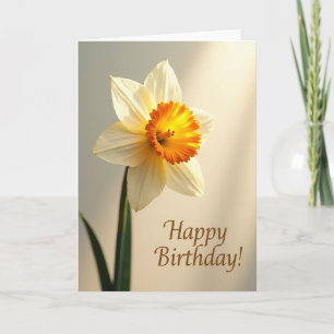 Sunny Bloom Birthday Card