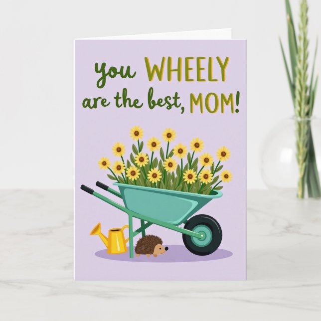 Sunny Blooms Mothers Day Card (Front)