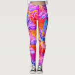 Sunny Boho Butterfly Leggings