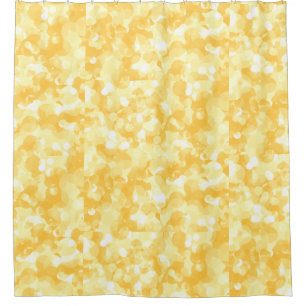 Sunny Bright Cheerful Yellow Shower Curtain