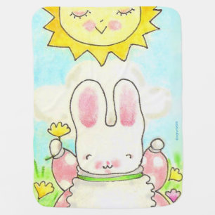 Sunny Bunny Baby Blanket