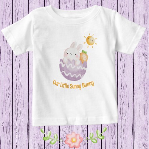 Sunny Bunny Baby Easter T_Shirt