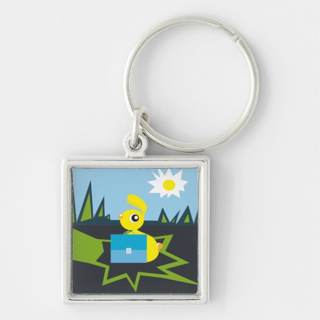Sunny Bunny Keychain (Front)