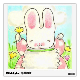 Sunny Bunny Wall Decal