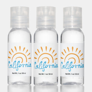 Sunny California Logo Hand Sanitizer