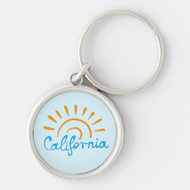 Sunny California Logo Keychain (Front)