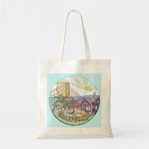 Sunny California  tote bag