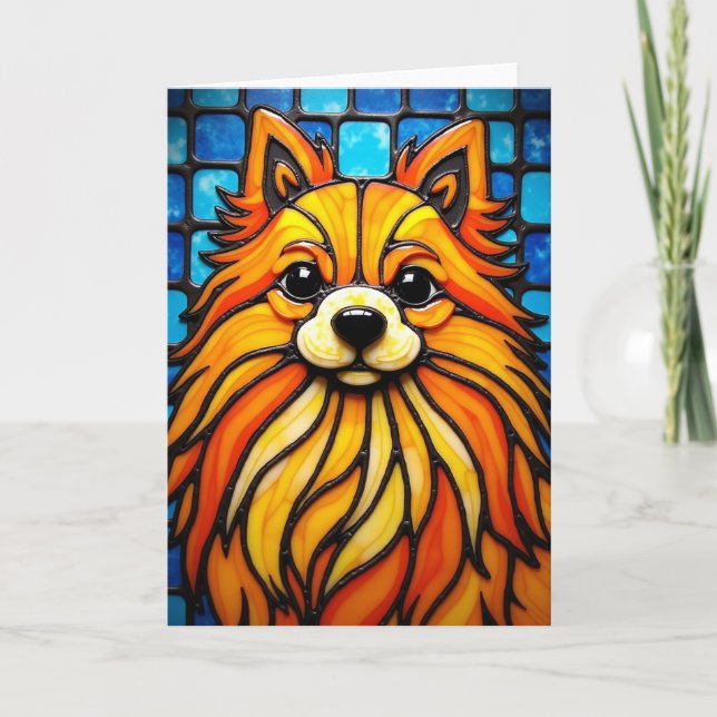 Sunny Canine Fathers Day Card (Front)