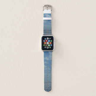 Sunny Caribbean Sea Blue Ocean Apple Watch Band