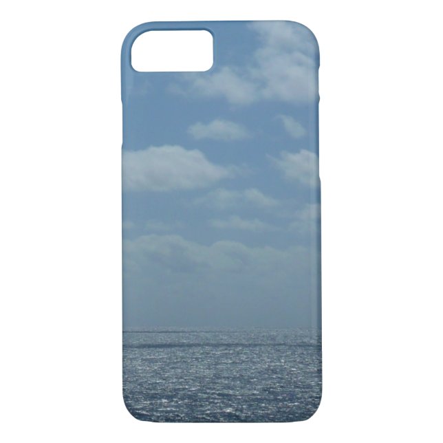 Sunny Caribbean Sea Blue Ocean Case-Mate iPhone Case (Back)