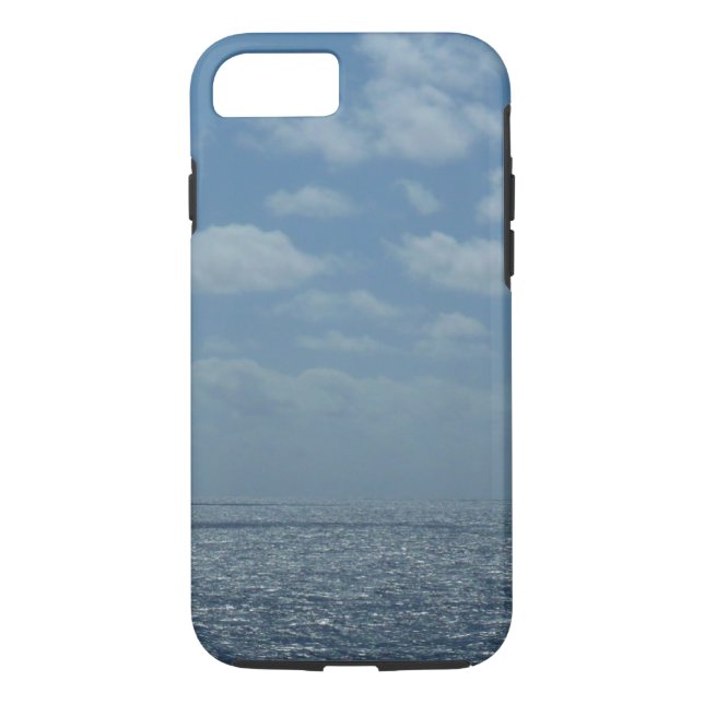 Sunny Caribbean Sea Blue Ocean Case-Mate iPhone Case (Back)
