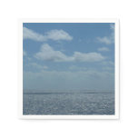 Sunny Caribbean Sea Blue Ocean Napkins