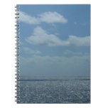 Sunny Caribbean Sea Blue Ocean Notebook