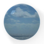 Sunny Caribbean Sea Blue Ocean Paperweight