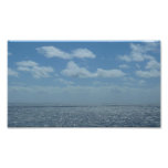 Sunny Caribbean Sea Blue Ocean Photo Print