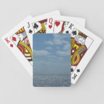 Sunny Caribbean Sea Blue Ocean Playing Cards