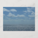Sunny Caribbean Sea Blue Ocean Postcard