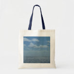 Sunny Caribbean Sea Blue Ocean Tote Bag