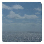 Sunny Caribbean Sea Blue Ocean Trivet