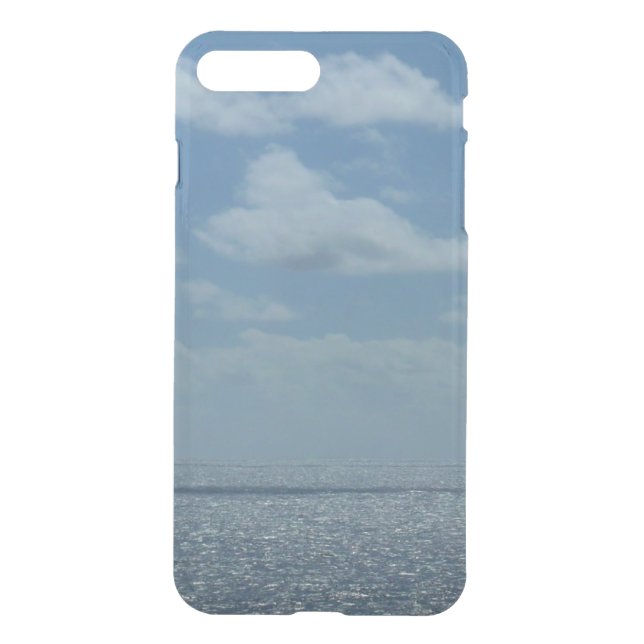 Sunny Caribbean Sea Blue Ocean Uncommon iPhone Case (Back)