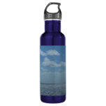 Sunny Caribbean Sea Blue Ocean Water Bottle