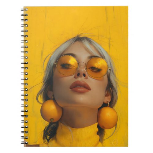 Sunny citron notebook