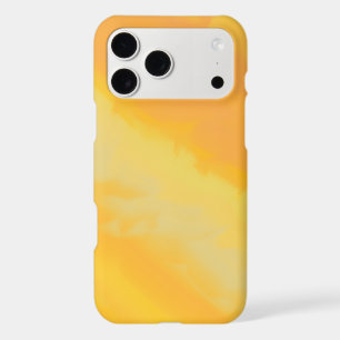 Sunny Citrus Gold Watercolor iPhone 17 Pro Max Case