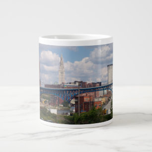 Sunny Cleveland Skyline Specialty Mug