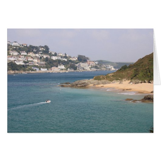 Sunny Cove, Salcombe, Devon Cards (Front Horizontal)