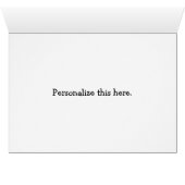 Sunny Cow Personalized Cards (Inside Horizontal (Bottom))