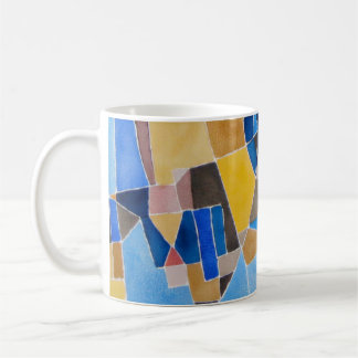 Sunny Cubist Morning Coffee Mug