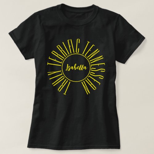 Sunny Custom Name Truly Terrific Tennessean  T_Shirt