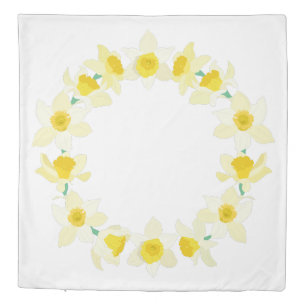 Sunny Daffodils. Duvet Cover