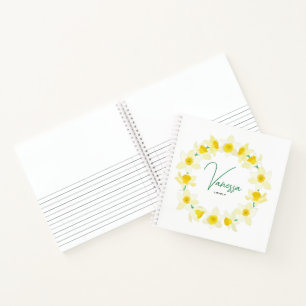 Sunny Daffodils. Notebook