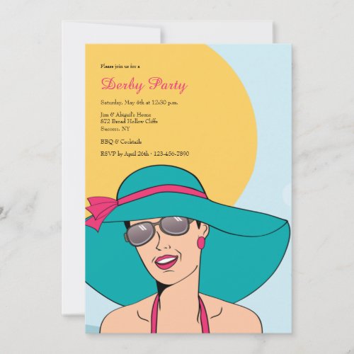 Sunny Day at the Races Invitation