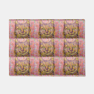 sunny day cat doormat