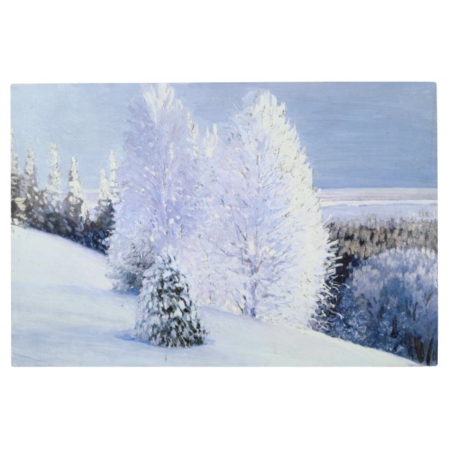 Sunny Day on the Dvina River | Aleksandr Borisov  Metal Print (Front)