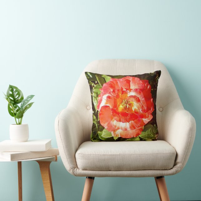Sunny day Rose....... Throw Pillow (Chair)