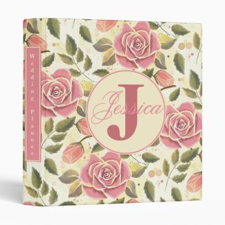 Sunny Day Roses wedding planner  3 Ring Binder