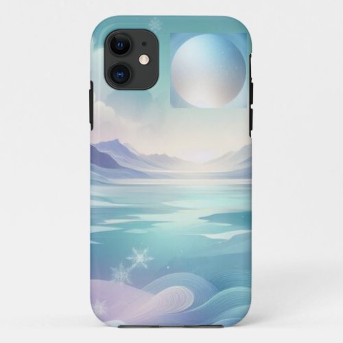 Sunny Day Serenity Ocean Hill iPhone Case iPhone 11 Case