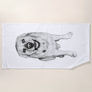 Sunny Day Smile Beach Towel