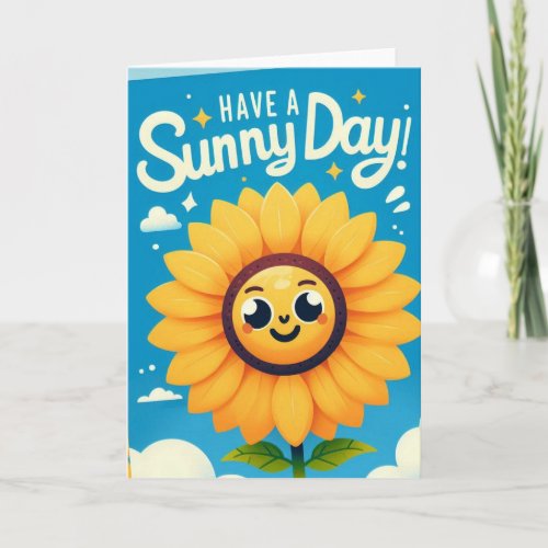 Sunny day Standard 5 x 7 Folded Greeting Card