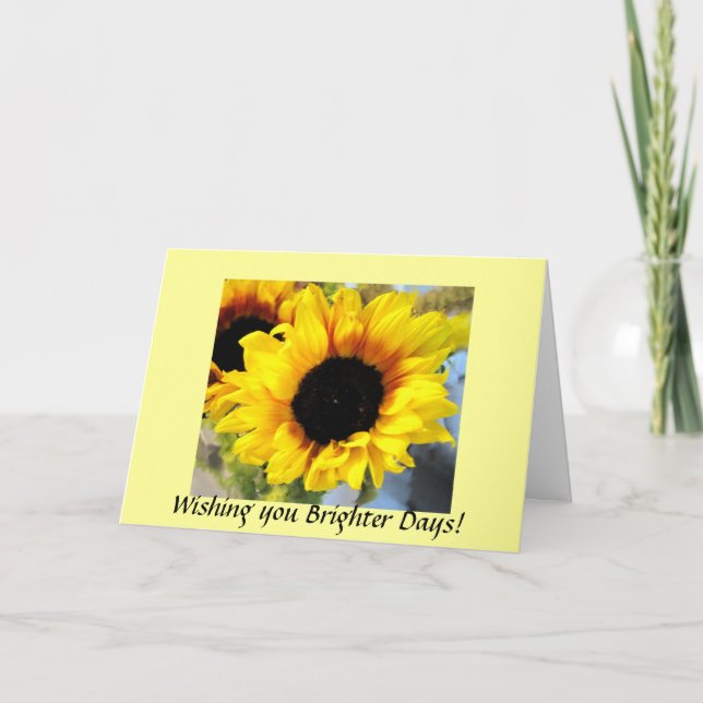 Sunny Days Ahead Card (Front)