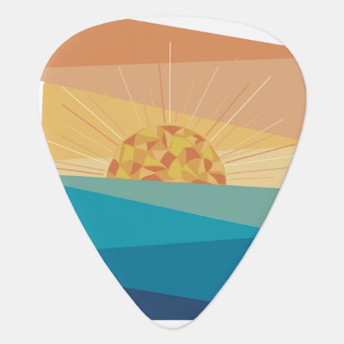 Sunny days guitar pick