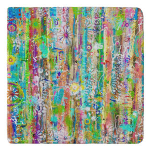 Sunny Days Marble Trivet