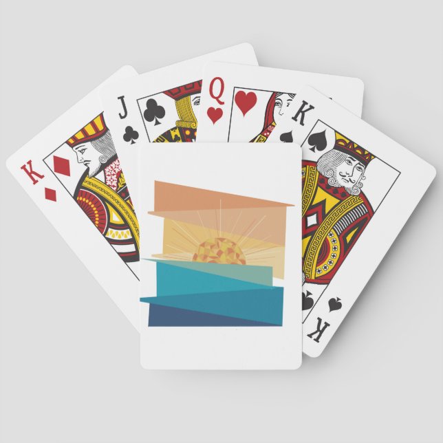 Sunny Days Poker Cards (Back)