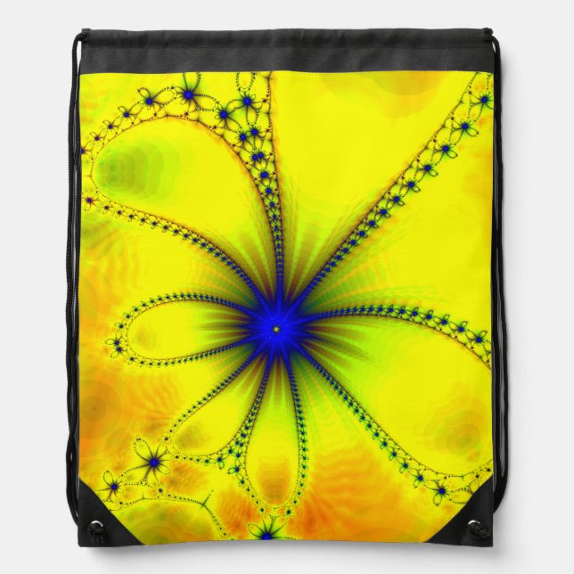 Sunny Daze Drawstring Bag (Front)