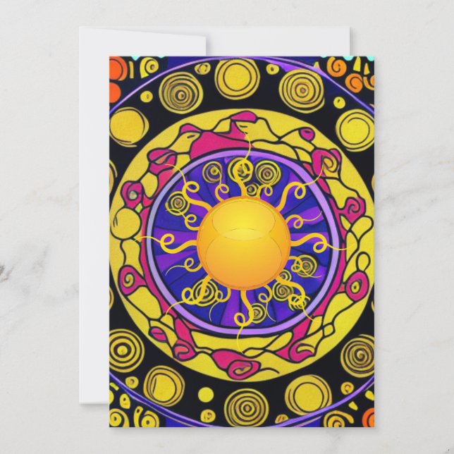 Sunny Daze Holiday Card (Front)