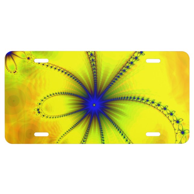 Sunny Daze License Plate (Front)